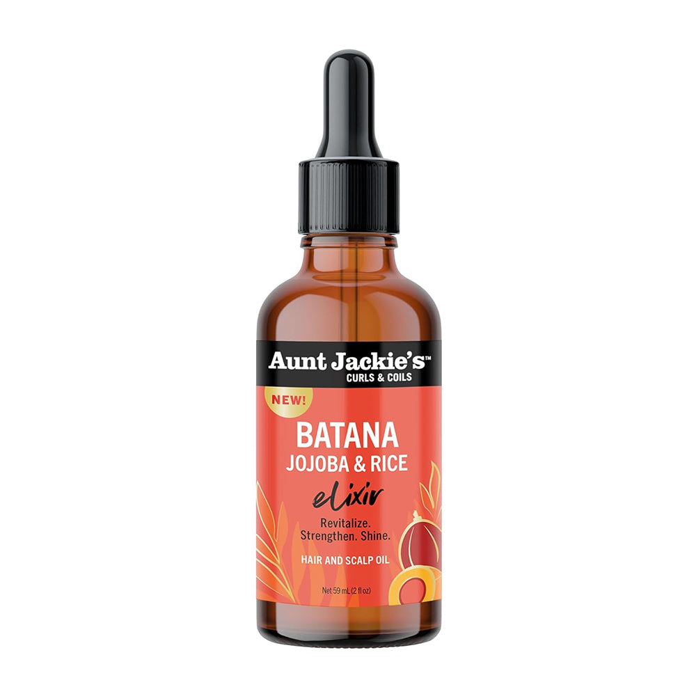 Aunt Jackies Elixir Batana Hair and Scalp Oil 2Oz (59ml)