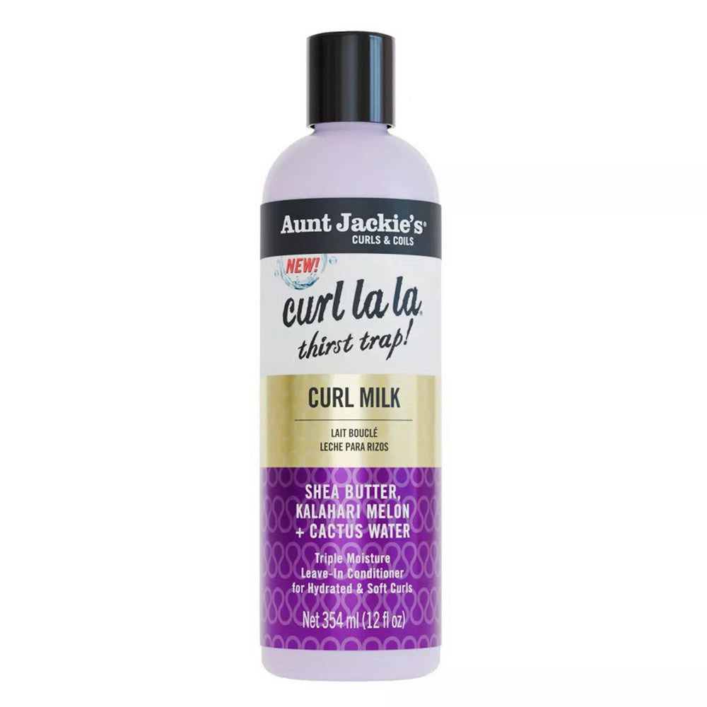 Aunt Jackies Curl La La Curl Defining Milk Moisturizing Curl Cream 12Oz (354ml)