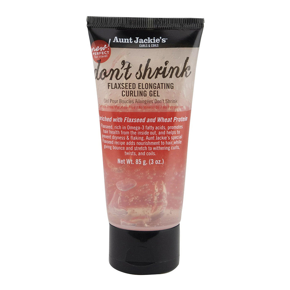 Aunt Jackies Dont Shrink Flaxseed Elongating Curling Gel, 3 Oz