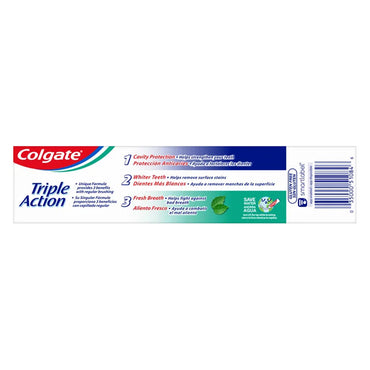 Colgate Triple Action Original Mint Toothpaste, 4.0 Oz
