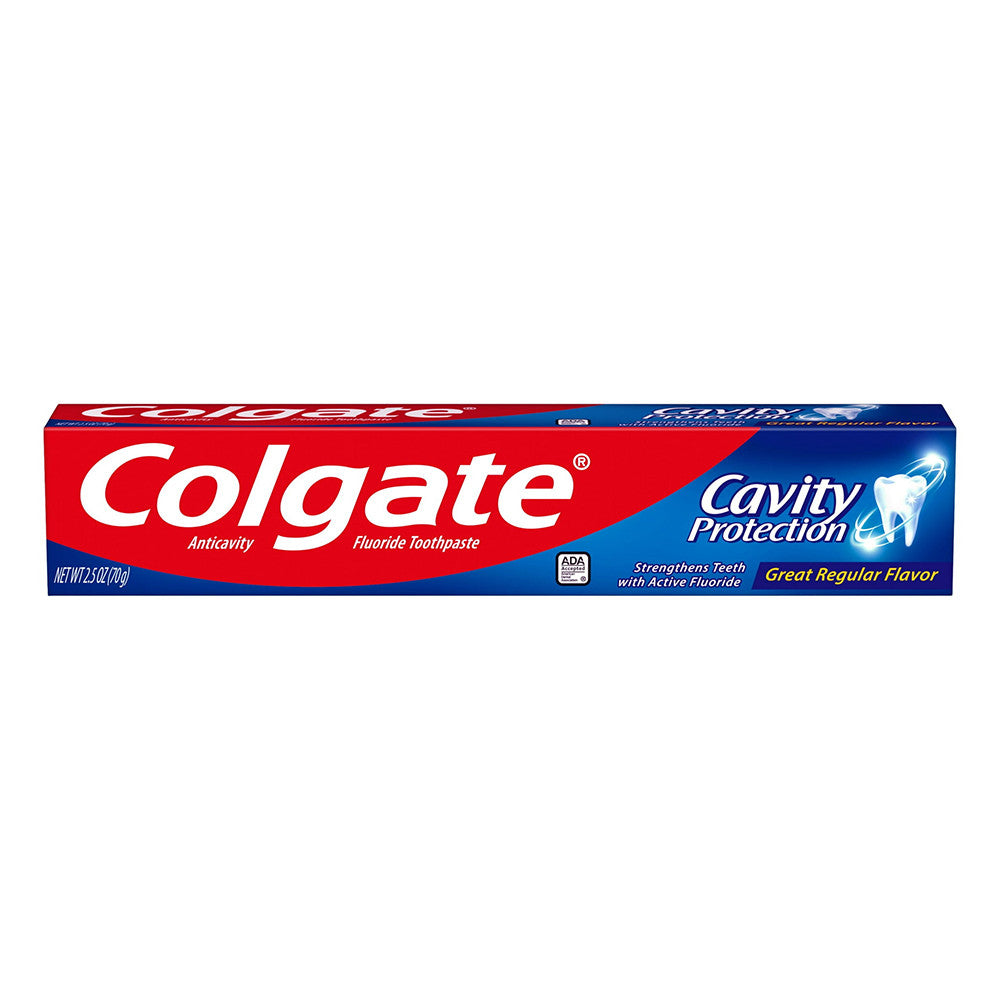 Colgate Toothpaste Regular AntiCavity Protection, 2.5 Oz