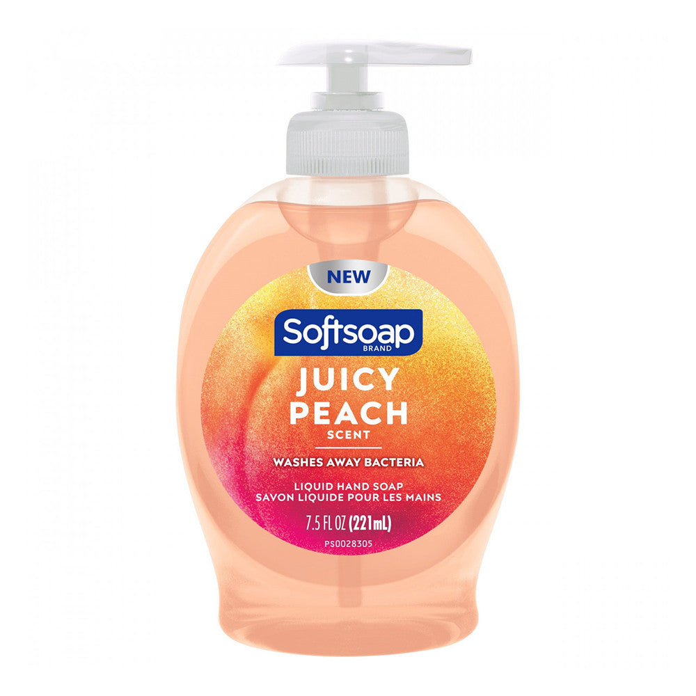 Soft Soap  Liquid Hand Soap, Juicy Peach, 7.5 Oz