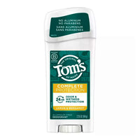 Toms of Maine Complete Protection Deodorant, Bergamot And Lime Scent, 2.25 Oz