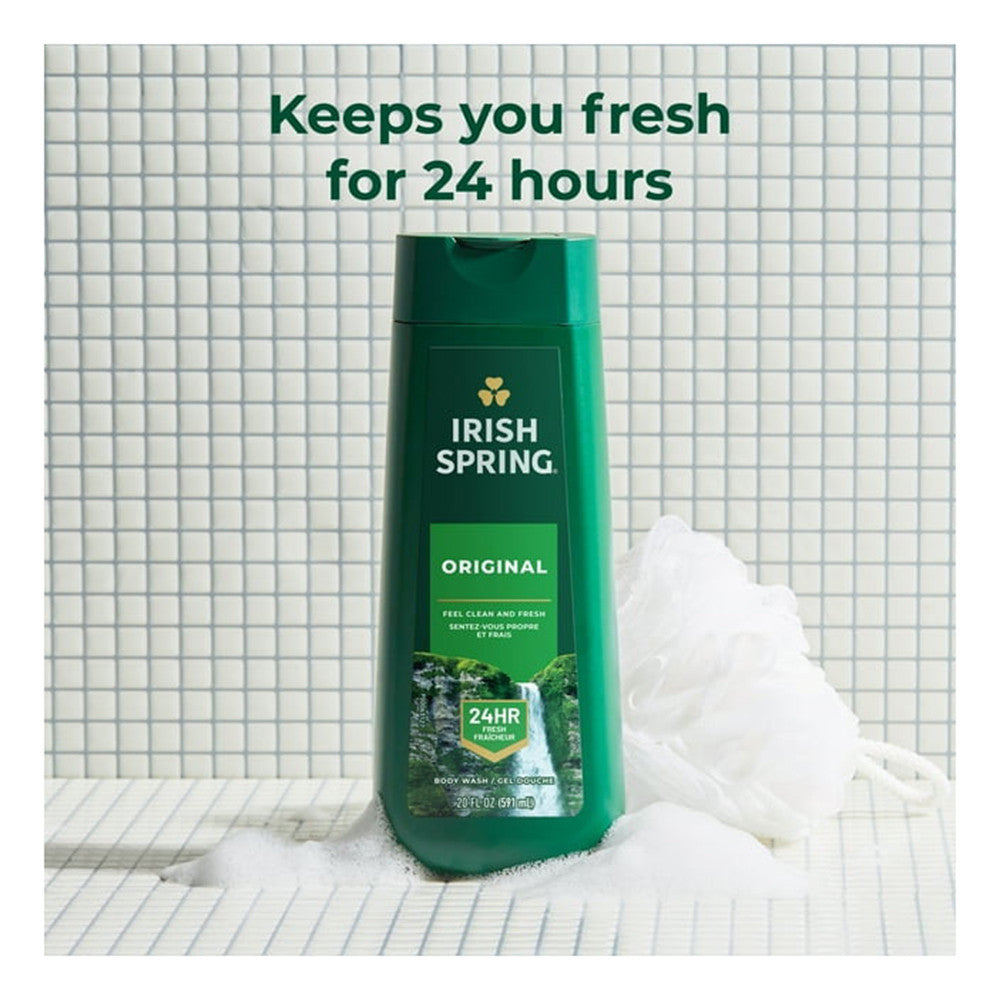 Irish Spring Original Clean Body Wash For Men, 20 Oz