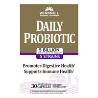 Windmill Vitamins Daily Probiotic 5 Billion Cfu Capsules, 30 Ea