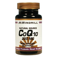 Windmill CoQ10 200 mg Capsules, 45 Ea