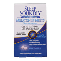 Windmill Vitamins Sleep Soundly Melatonin 5 Mg Quick Melts, 60 Ea