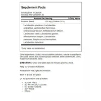 Gut Response Chewable Probiotic Capsules, Orange Flavor, 30 Ea
