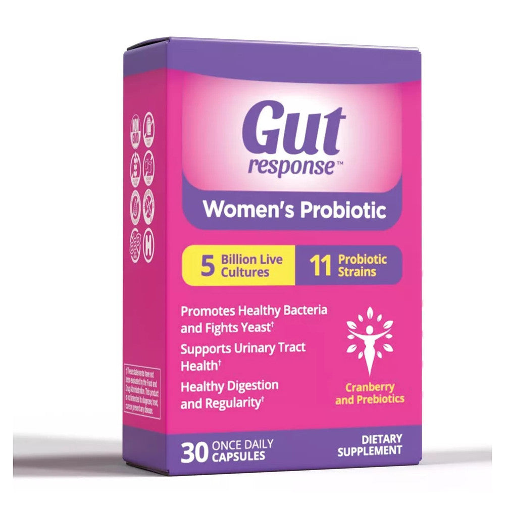 Gut Response Womens Probiotic Capsules, 30 Ea