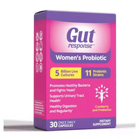 Gut Response Womens Probiotic Capsules, 30 Ea