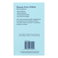 Her Own Beauty Hyaluronic Acid Capsules, Skin Hydration, 60 Ea