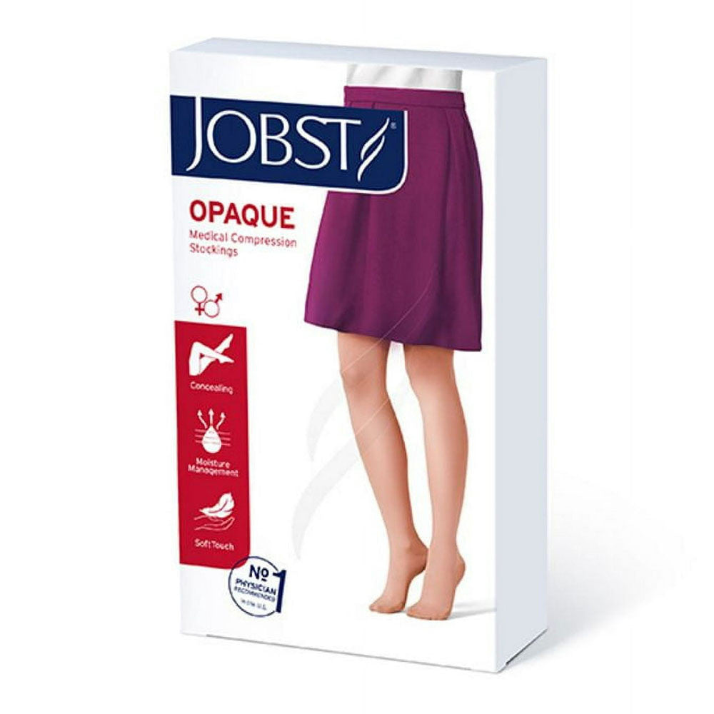 Jobst Opaque Natural Thigh High 30-40 mmHg XL Silicone Dot Band, 1 Ea