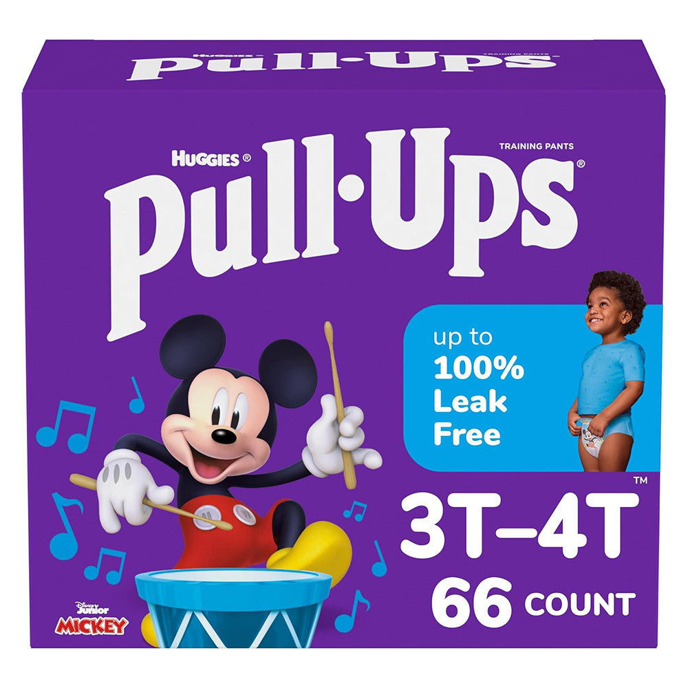 Huggies Pull-Ups Boys Potty Training Pants, 3T-4T, 66 Ea