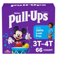 Huggies Pull-Ups Boys Potty Training Pants, 3T-4T, 66 Ea