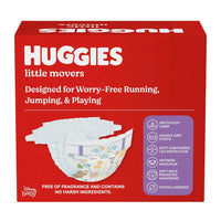 Huggies Little Movers Baby Disposable Diapers, Size 6, 16 Ea