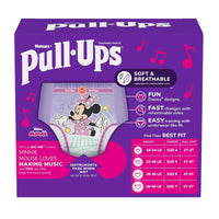 Huggies Pull Ups Girls Training Pants, Size 2T To 3T, 23 Ea