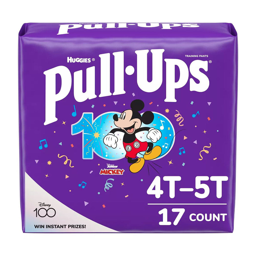 Huggies Pull Ups Boys Potty Training Pants, Size 4T To 5T, 17 Ea