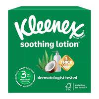 Kleenex Soothing Lotion 3 ply Facial Tissue, 60 Ea