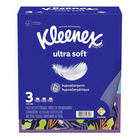 Kleenex Ultra Soft Facial Tissues Hypoallergenic, 360 Ea