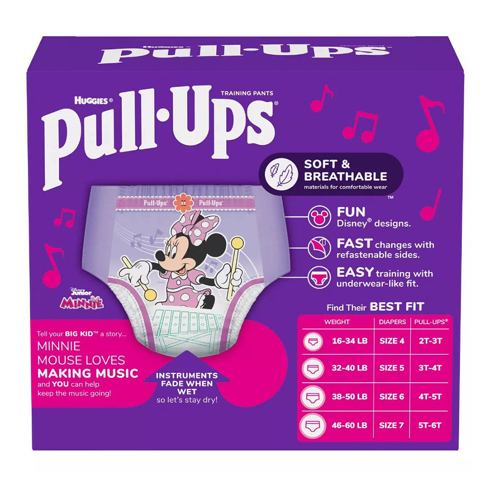 Pull Ups Girls Potty Training Pants, 5T-6T, 14 Ea
