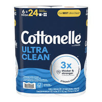 Cottonelle Ultra Comfort Care Clean Strong Toilet Paper, 6 Ea