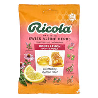 Ricola Honey Lemon with Echinacea Cough Drops, 19 Ea