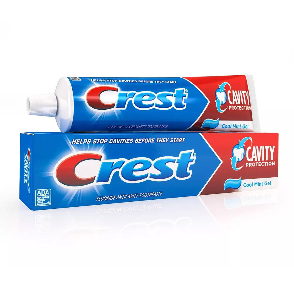 Crest Gel Cavity Protection Cool Mint Toothpaste, 8.2 Oz