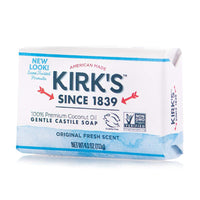 Kirks Original Coco Castile Bar Soap, 4 Oz
