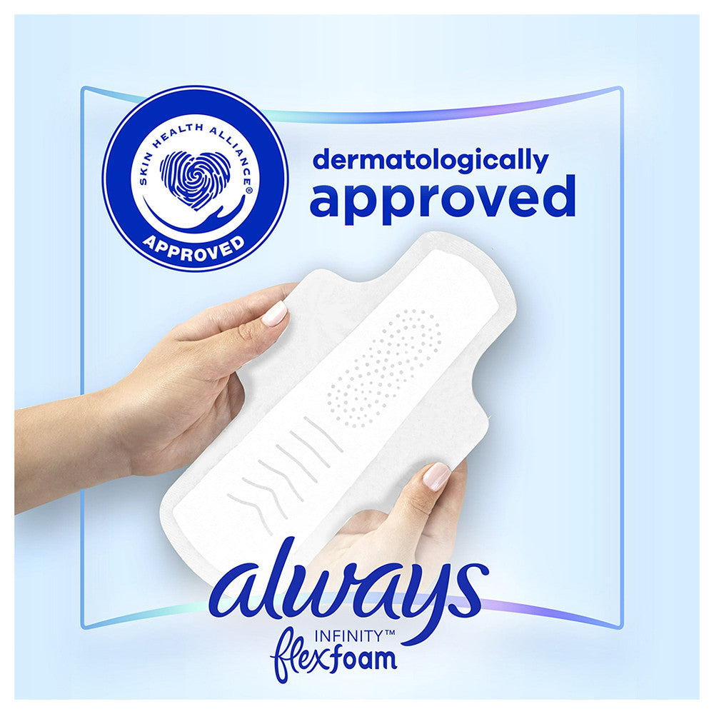 Always Pads Size 2 Infinity With Flex Foam Heavy Flow, 16 Ea