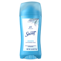 Secret Sheer Dry Solid Unscented Antiperspirant And Deodorant, 2.6 Oz