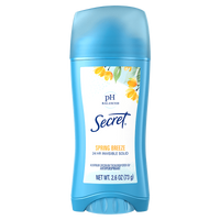 Secret Original Spring Breeze Scent Womens Invisible Solid Antiperspirant And Deodorant, 2.6 Oz