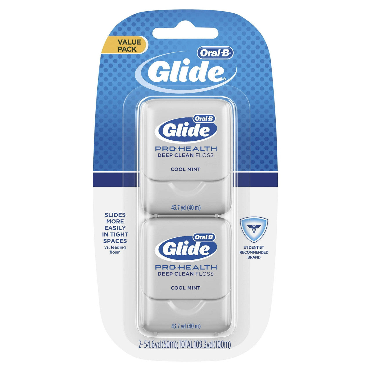 Oral-B Glide Pro- Health Deep Clean Floss, Cool Mint Flavour - 80 Mtr