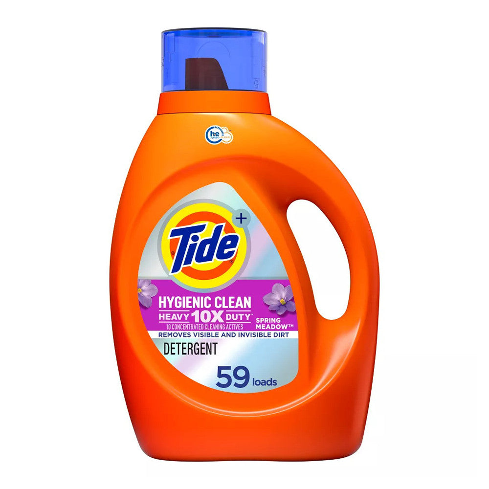 Tide Hygienic Clean Laundry Detergent, Spring Meadow, 92 Oz