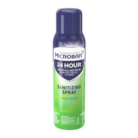 Microban 24 Hour Disinfectant Sanitizing Spray, Fresh Scent, 15 Oz