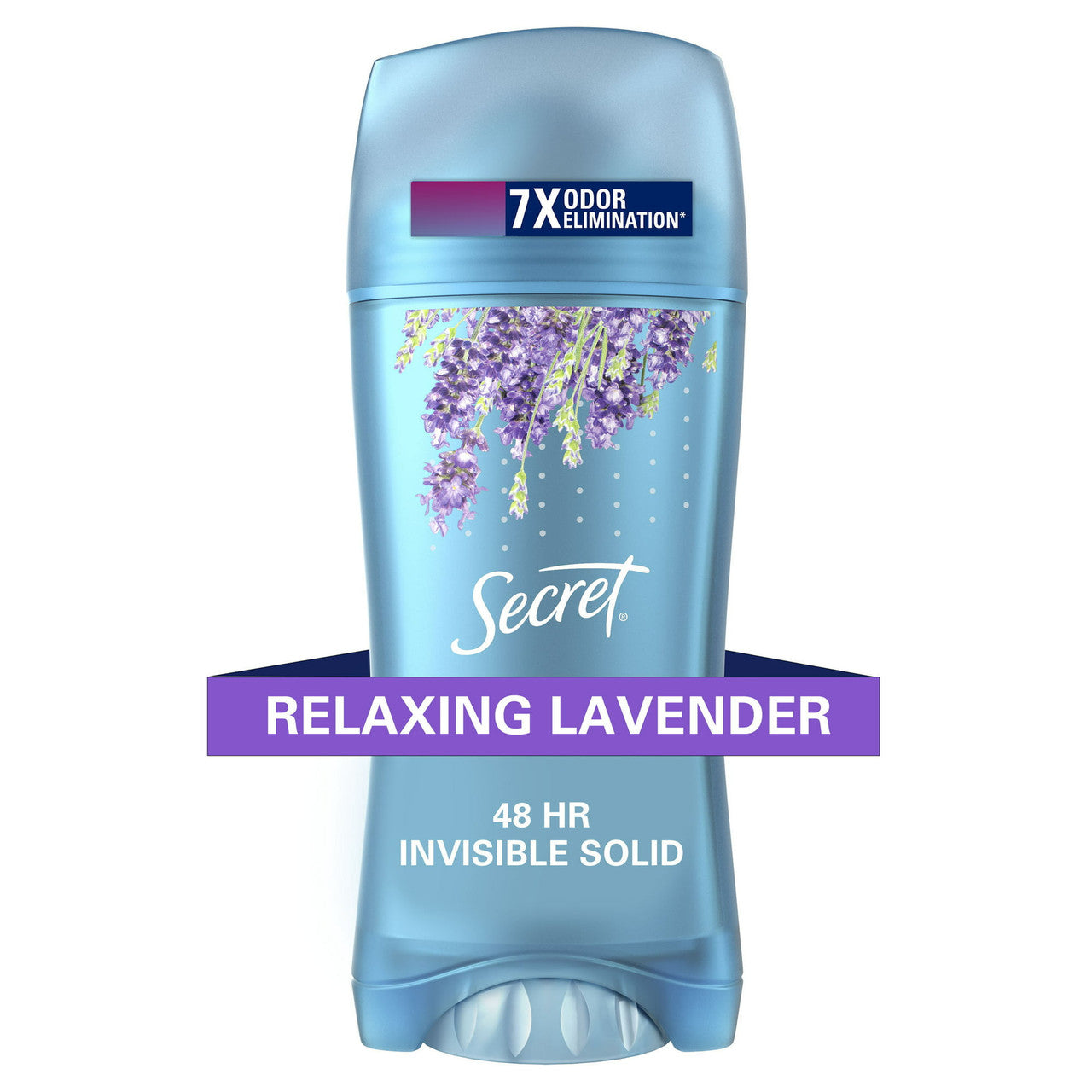 Secret Scent Invisible Solid Deodorant, Luxe Lavendor, 2.6 Oz