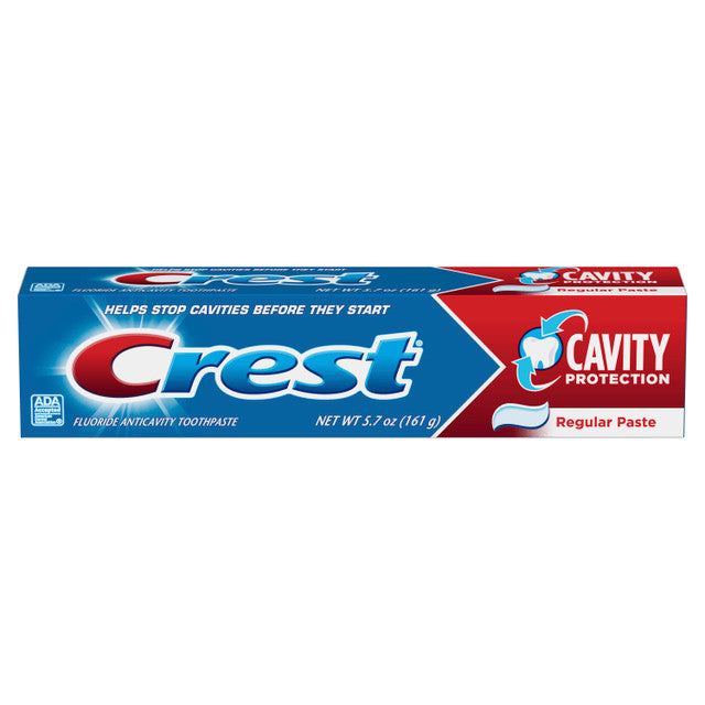 Crest Cavity Protection Toothpaste, Regular Paste, 5.7 Oz