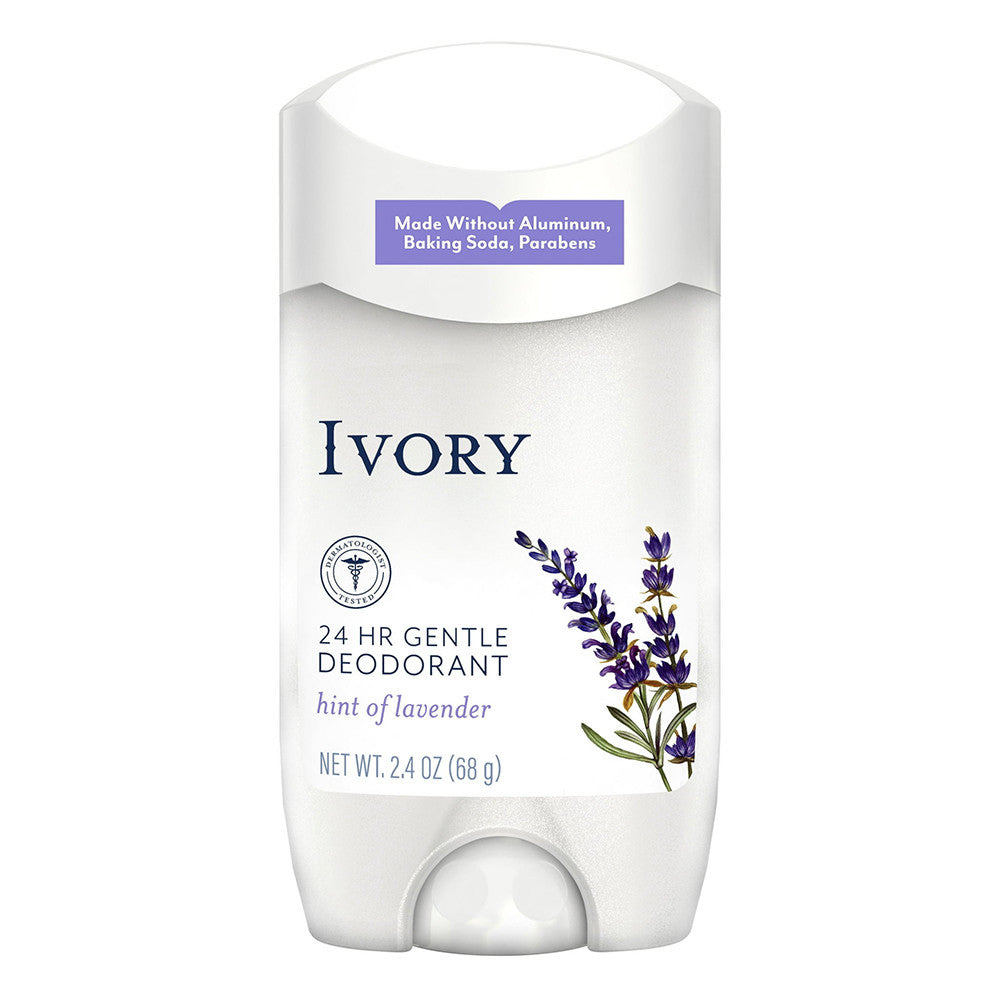 Ivory Deodorant, Hint Of Lavender, 2.4 Oz