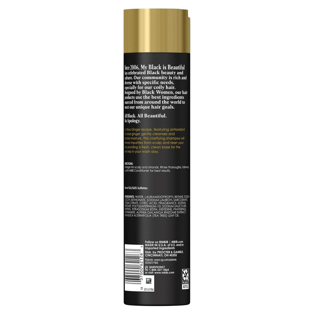 My Black Is Beautiful Clarifying Shampoo, Honey and Turmeric, 9.6 Oz