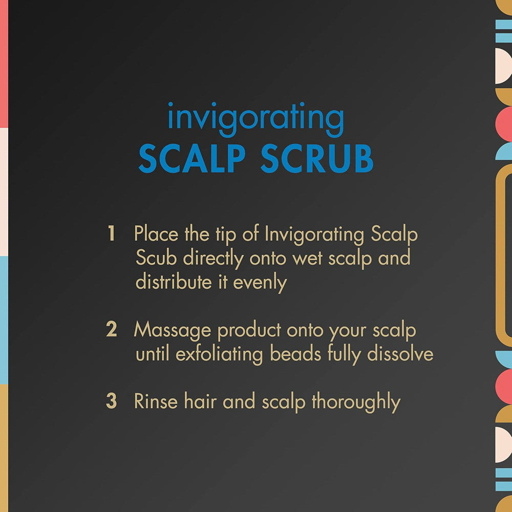 My Black is Beautiful Invigorating Scalp Scrub Treatment, Blue Ginger and Mint, 4.2 Oz