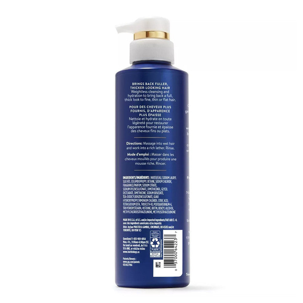 Hair Biology Biotin  Full And Vibrant Volumizing Shampoo, 12.8 Oz