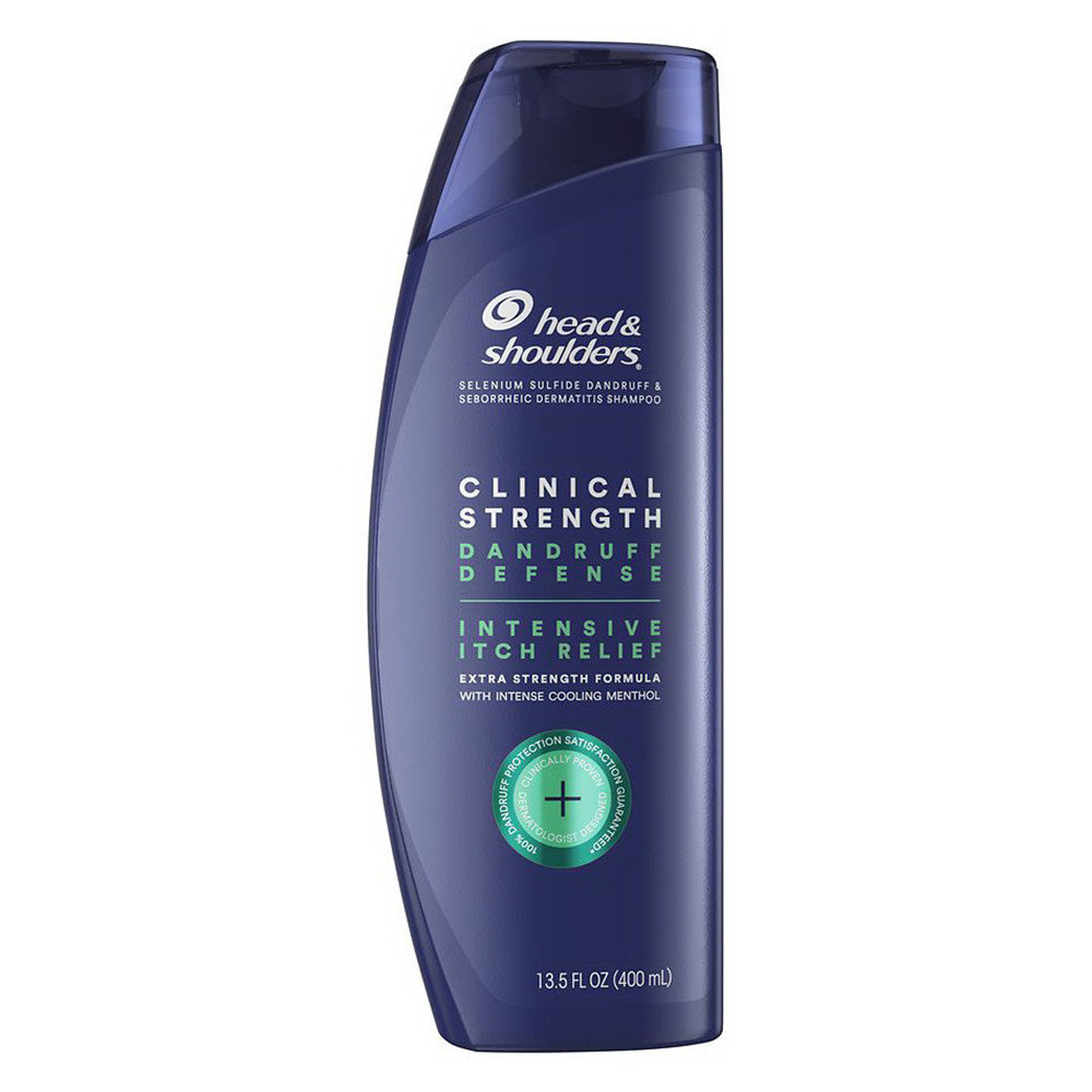 Head & Shoulders Dandruff Defense plus Intensive Itch Relief Shampoo, 13.5 Oz