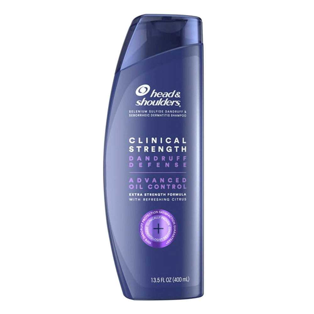 Head & Shoulders Clinical Dandruff Defense, Advanced Oil Control Shampoo, 13.5 Oz