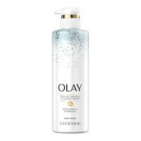 Olay Exfoliating & Hydrating Body Wash with Deep Sea Minerals, Coconut Water, 17.9 Oz
