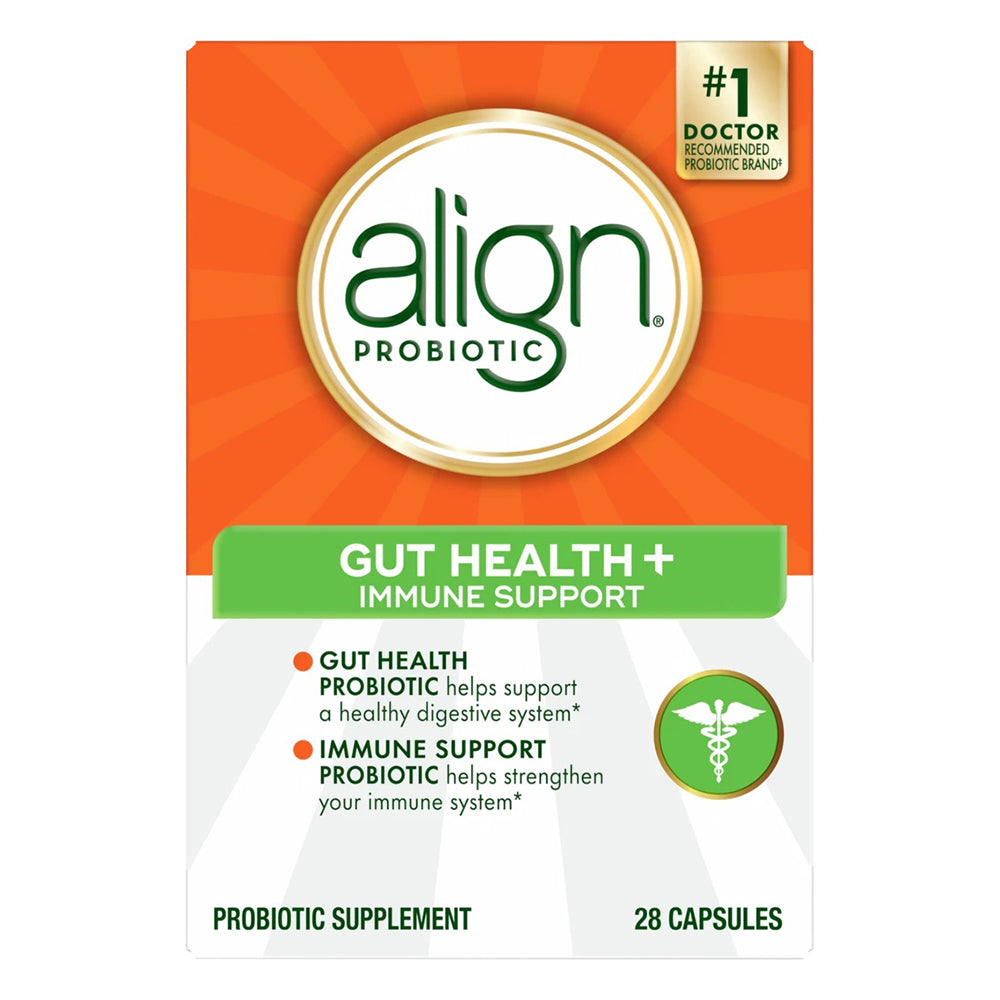 Align Probiotic Gut Health and Immunity Support Healthy Digestive Supplement Capsules 28Ea