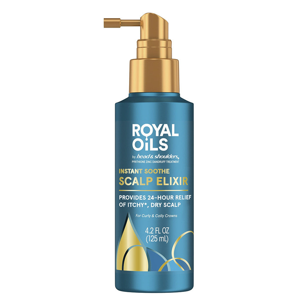 Head and Shoulders Royal Oils Instant Soothe Scalp Elixir, 4.2 Oz