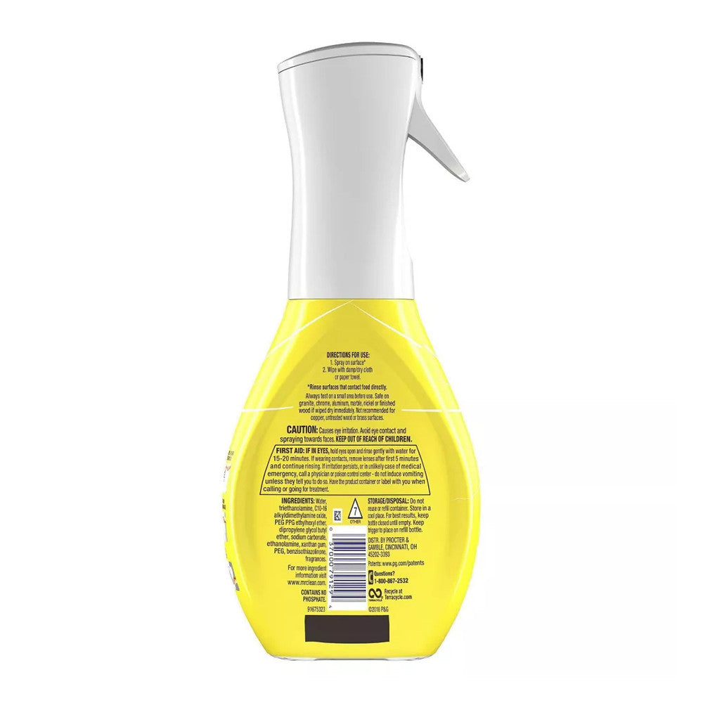 Mr Clean Freak Deep Cleaning Mist All Purpose Spray Refill, Lemon Zest, 16 Oz