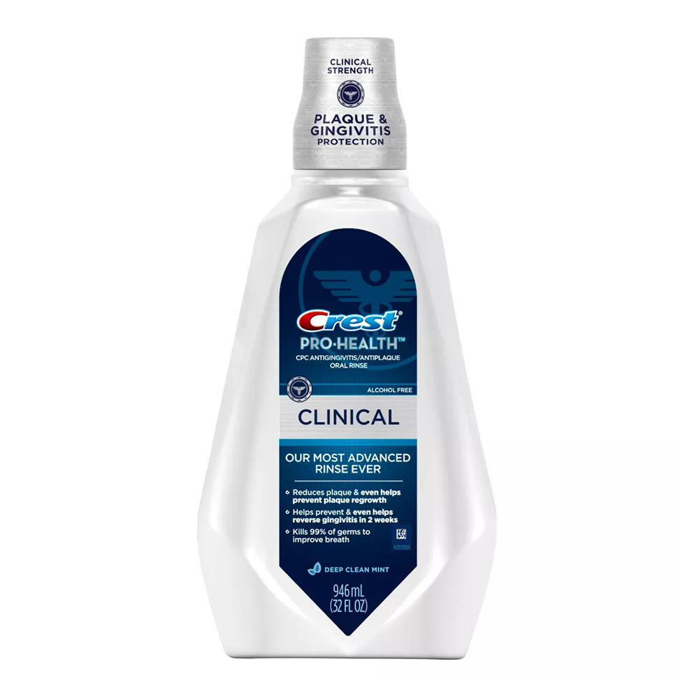 Crest Pro-Health Clinical Deep Clean Mint Mouth Wash, 946 Ml
