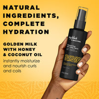 My Black is Beautiful Moisturizing Luxe Detangler Spray With Coconut Oil, Honey And Turmeric, 7.6 Oz