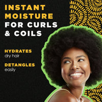 My Black is Beautiful Moisturizing Luxe Detangler Spray With Coconut Oil, Honey And Turmeric, 7.6 Oz