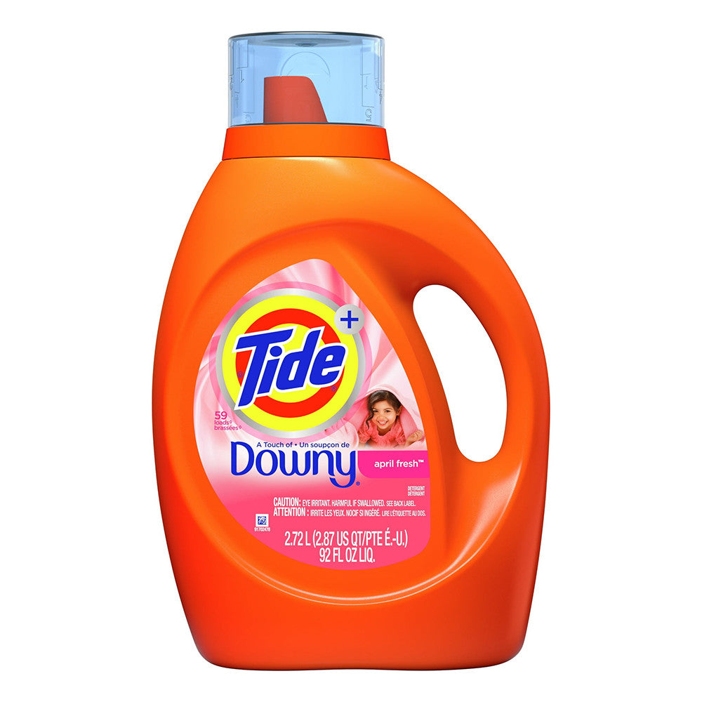 Tide Plus Downy April Fresh Liquid Detergent, 92 Oz